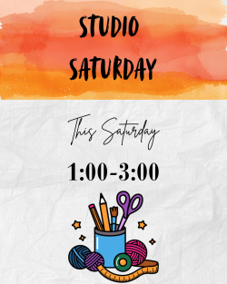 STUDIO Saturdays! thumbnail