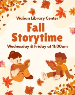 Story Time: Wednesdays AND Fridays in the Fall thumbnail