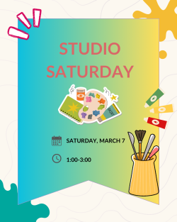 STUDIO Saturdays! thumbnail