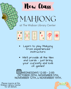 Mahjong on Wednesdays! Thumbnail