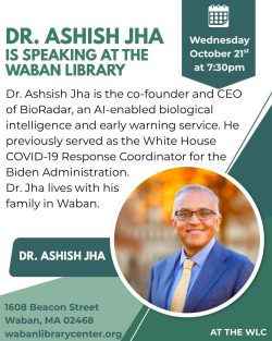 DR. ASHISH JHA to Speak at WLC thumbnail