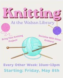 KNITTERS! COME IN This FRIDAY, May 8th!! thumbnail
