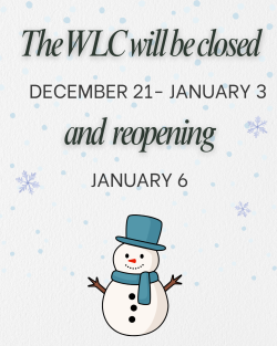 We're Closed: DECEMBER 21st to JANUARY 3RD! See you on Jan. 6th Thumbnail