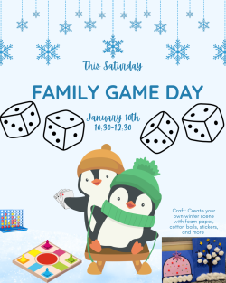 February FAMILY GAME DAY!! thumbnail