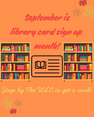 National Library Card Month! Thumbnail