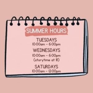 NEW SUMMER HOURS!! Thumbnail
